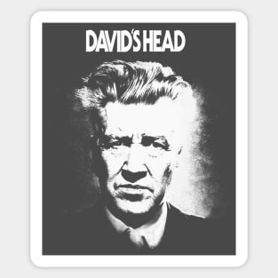 David's Head Sticker